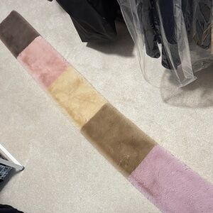 Jocelyn Multicolor Faux Fur Scarf